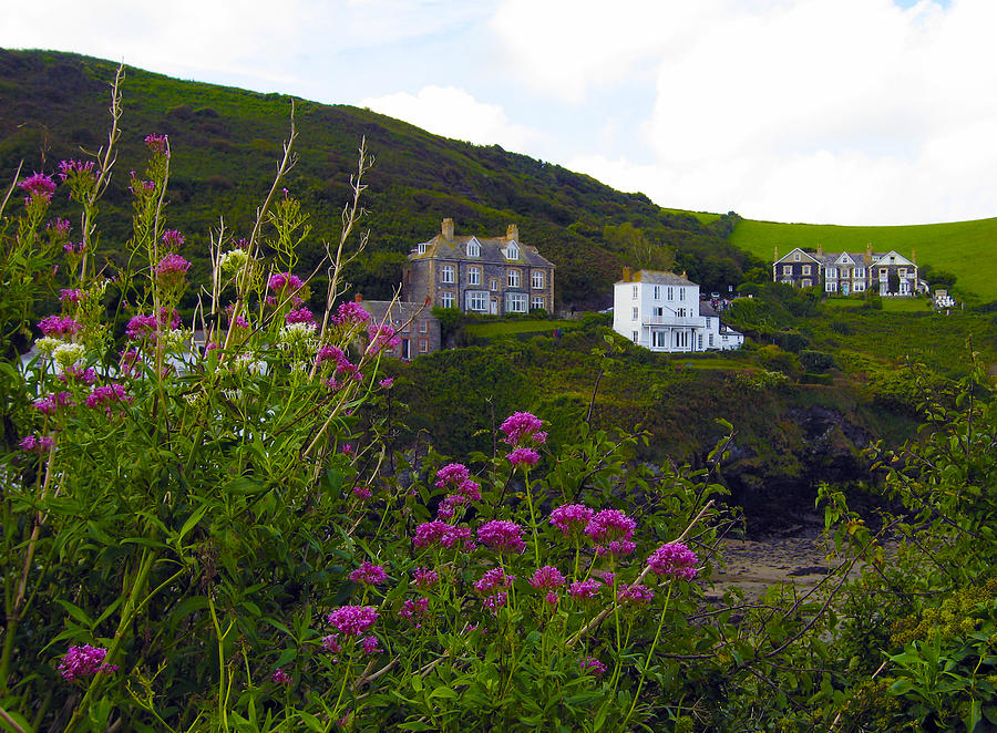 View from Port Isaac Photograph by Kurt Van Wagner