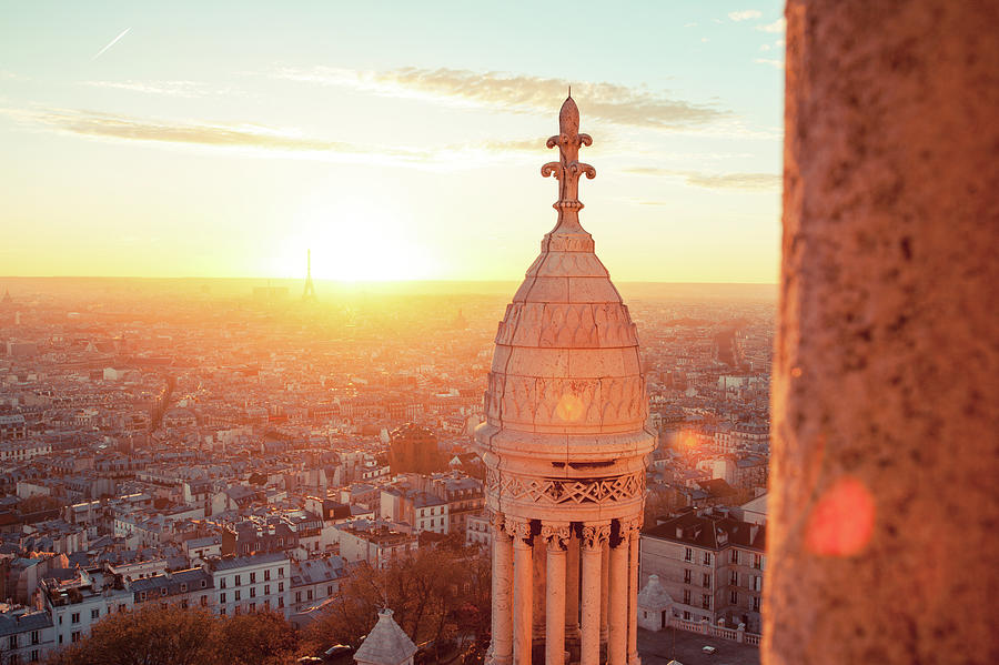 View From Sacre Coeur Photograph by Gustav Stening