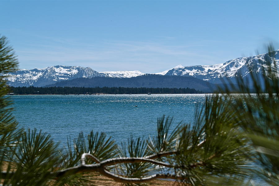 View From South Shore Lake Tahoe Photograph by Michele Myers