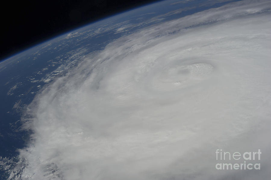 View From Space Of Typhoon Soulik East Photograph