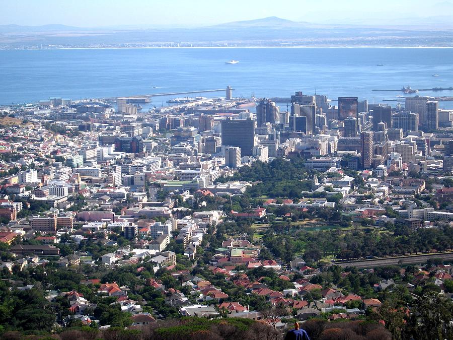 View From Table Mountain Cape Town S.a.  Photograph by Jay Milo