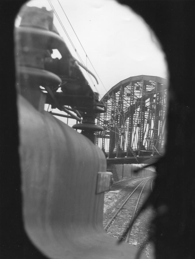 Gg1 Photograph - View from the cab of a GG1 by Homer Hill
