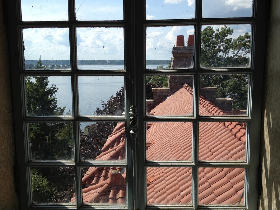View From the Castle Window Photograph by Alan Lakin