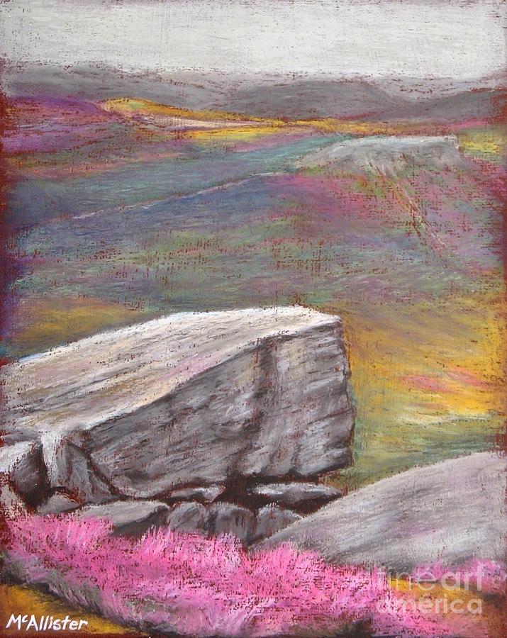 Landscape Pastel - View From The Edge by Graham McAllister