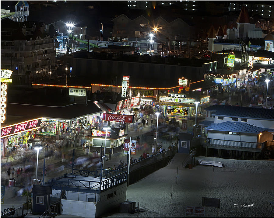 Boardwalk Photograph - View from the Ferris Wheel by Frank Costello