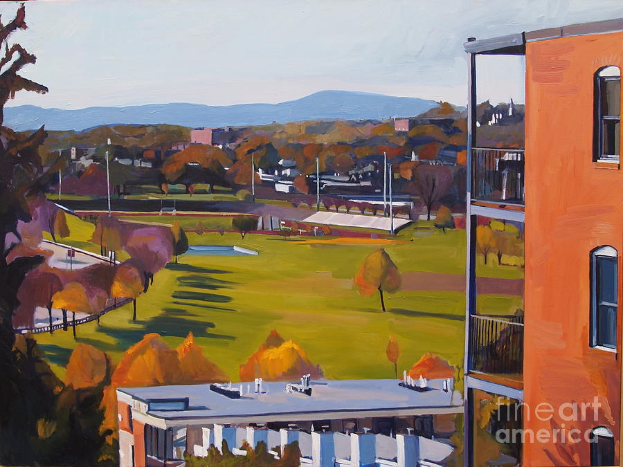 View From the Heights Painting by Deb Putnam
