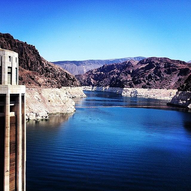 View From The Hoover Dam! Photograph by Jim Merchant