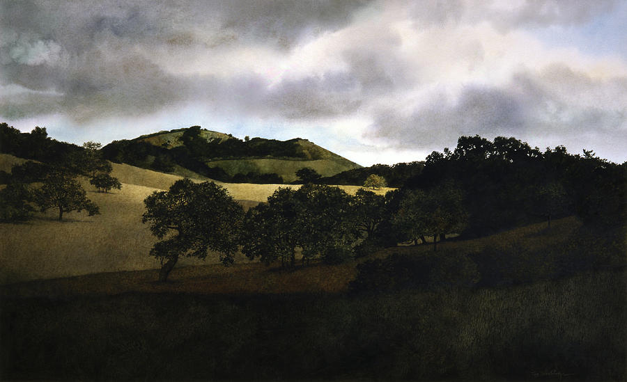 View From The Ridge Painting by Tom Wooldridge