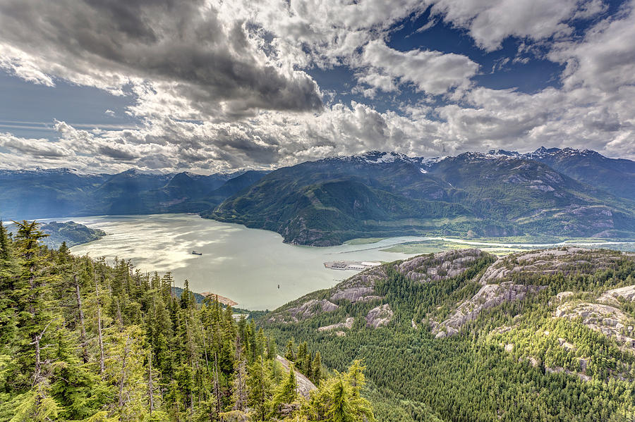 View from the Sea to Sky Gondola Photograph by Pierre Leclerc Photography