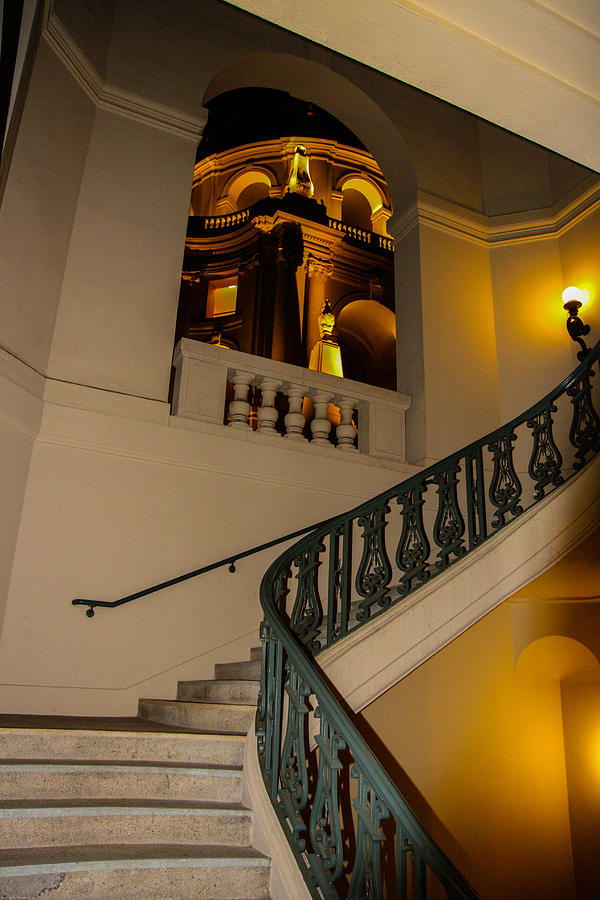 View From the Stairs Photograph by Robert Hebert