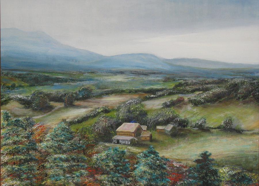 View from the Taconic Painting by Michael Anthony Edwards