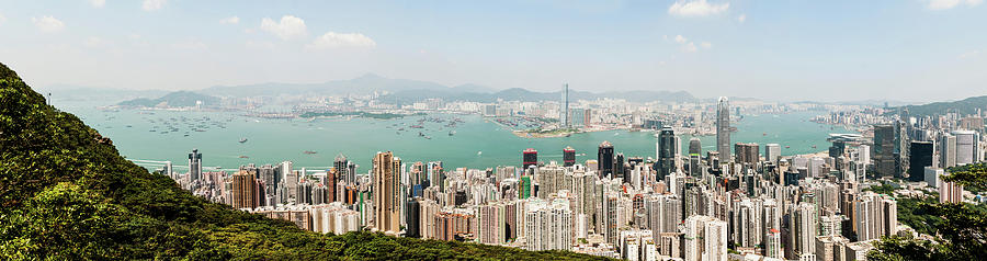 View From Victoria Peak, Hong Kong Photograph by Cultura Exclusive/rosanna U