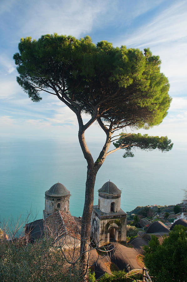 View From Villa Rufolo Photograph by Christopher Groenhout View From Villa Rufolo Photograph by Christopher Groenhout