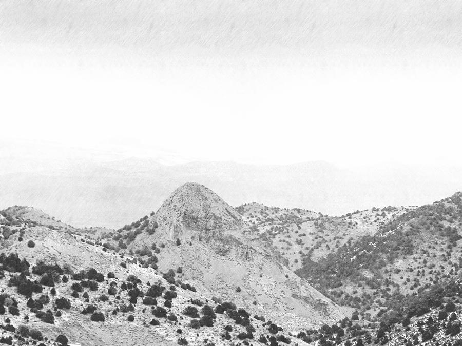 View From Virginia City Nevada Photograph