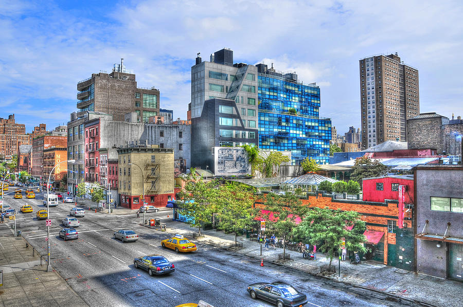 View Of 10th Avenue In Chelsea Photograph