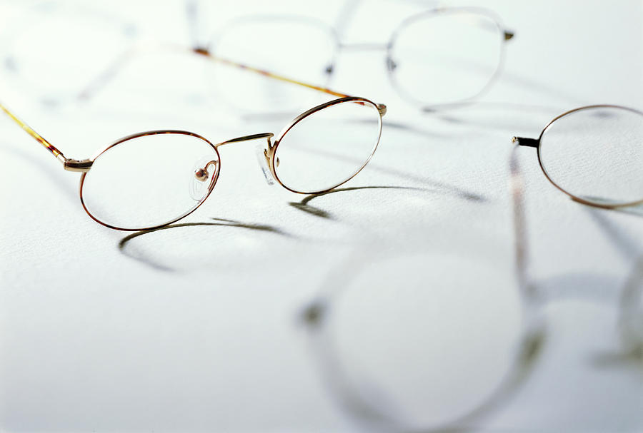 View Of A Several Pairs Of Spectacles Photograph by Colin Cuthbert/science Photo Library