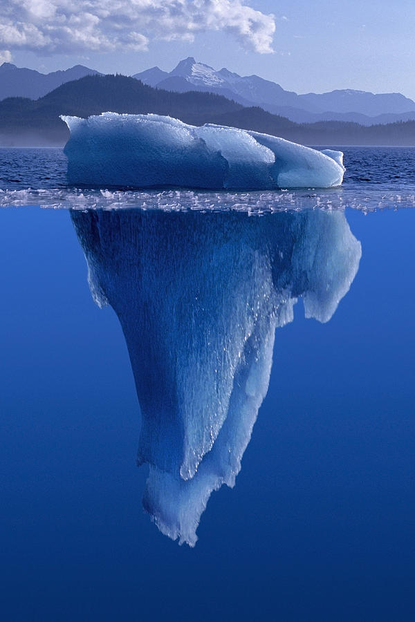 View Of An Iceberg Photograph by John Hyde - Fine Art America