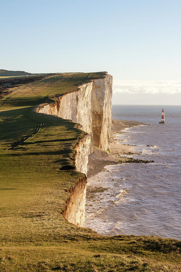 View Of Beachy Head At Dawn Photograph by Paul Mansfield Photography