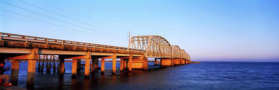 View Of Bridge Over Mobile Bay Photograph by Panoramic Images