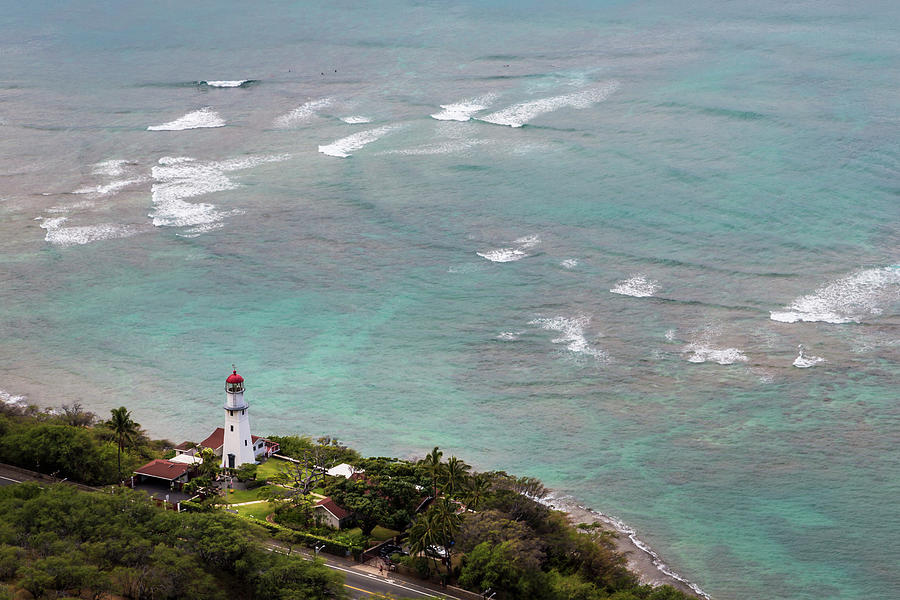 View Of Diamond Head Lighthouse Photograph by Lynn Wegener