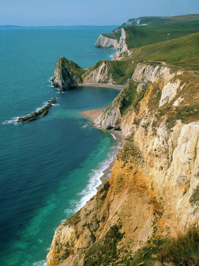 View Of Dorset Coastline Photograph by Martin Land/science Photo ...