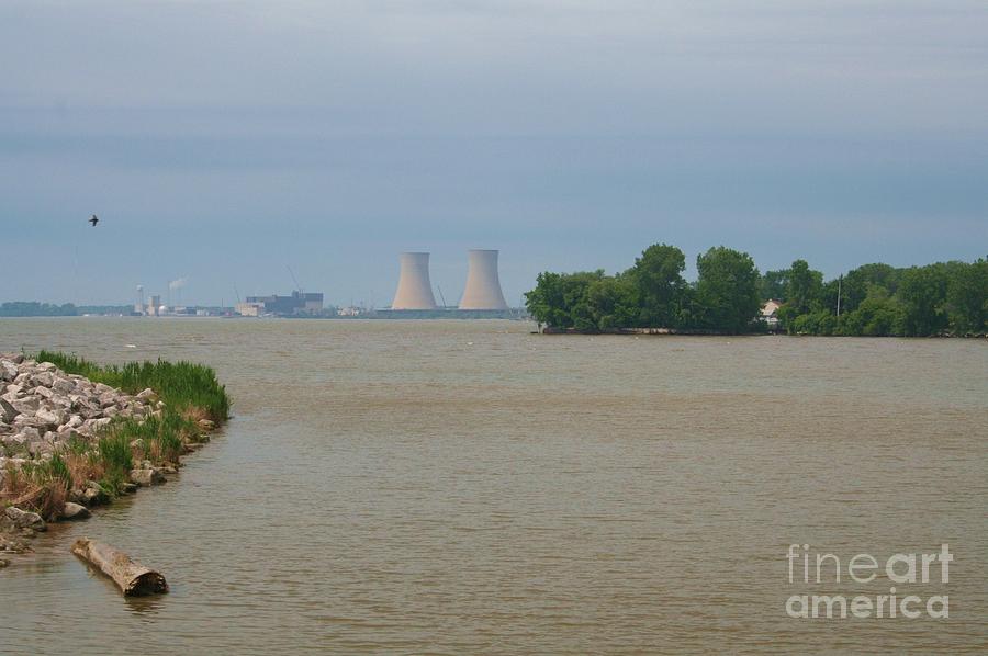 View of Enrico Fermi Nuclear Power Plant Photograph by VKDauter | Fine