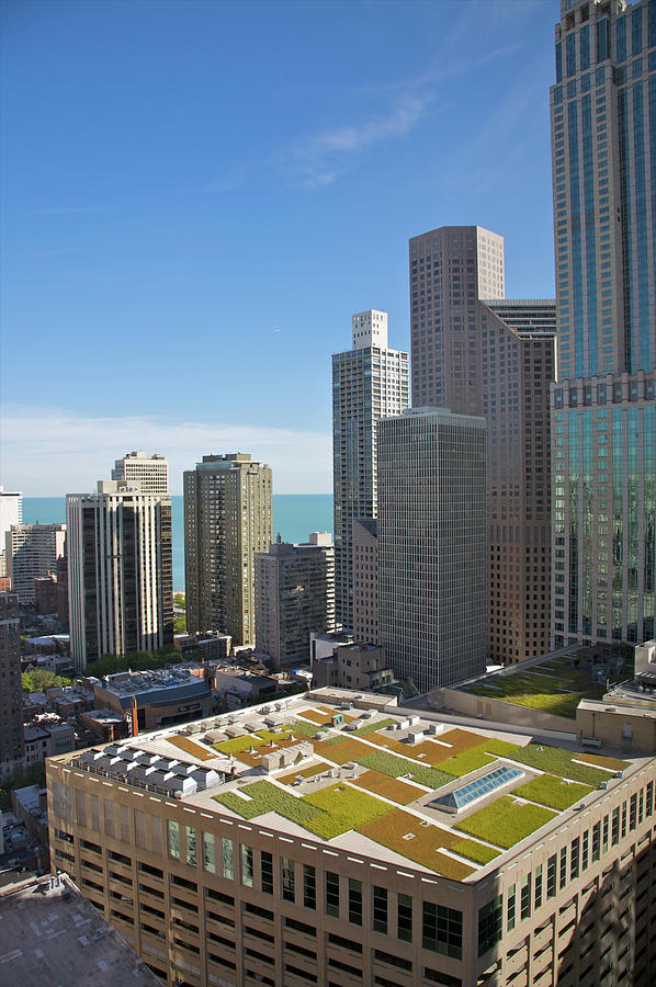 View Of Environmental Rooftop And Photograph by Barry Winiker