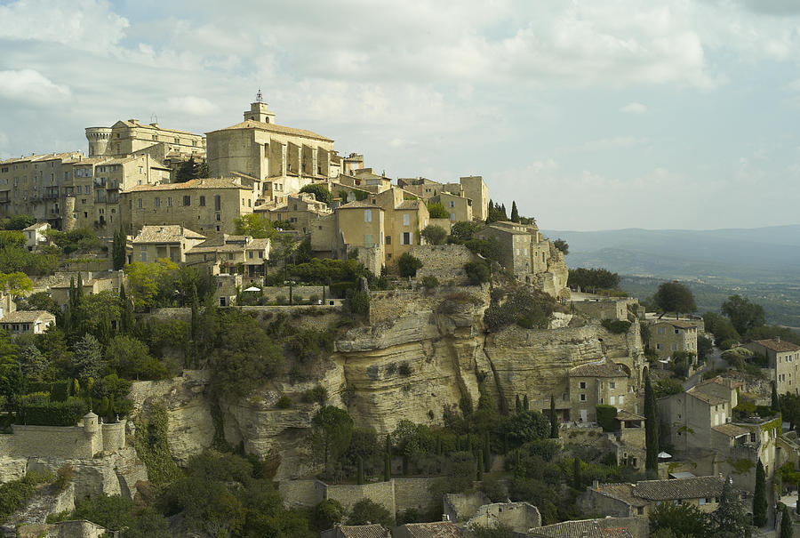 View of Gordes Photograph by M N