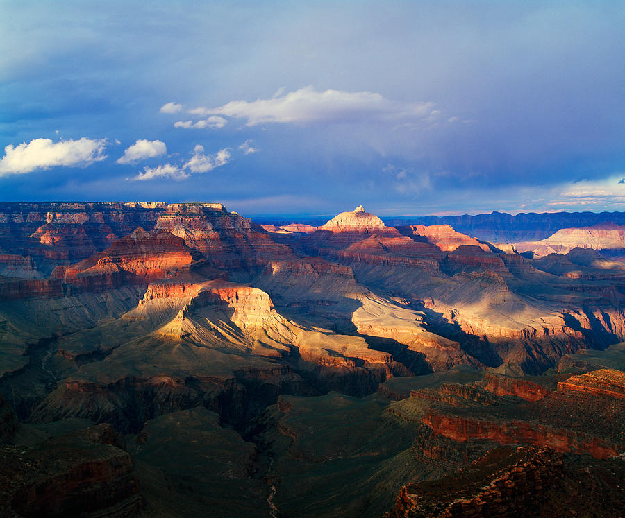 View Of Grand Canyon From Shoshone Photograph by Panoramic Images ...
