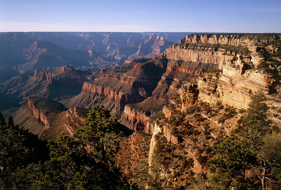 View Of Grand Canyon Photograph by Tony Craddock/science Photo Library