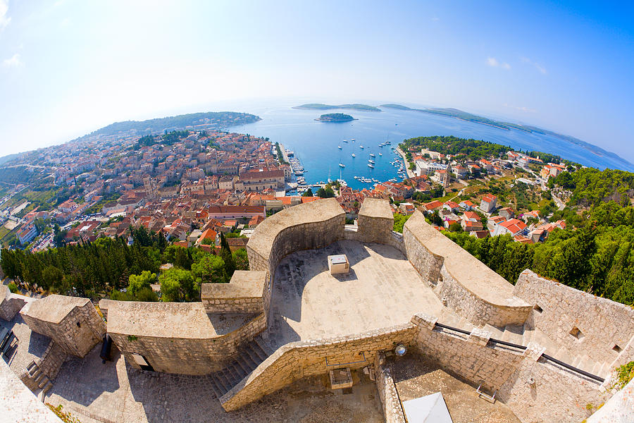 View of Hvar Photograph by Alexey Stiop