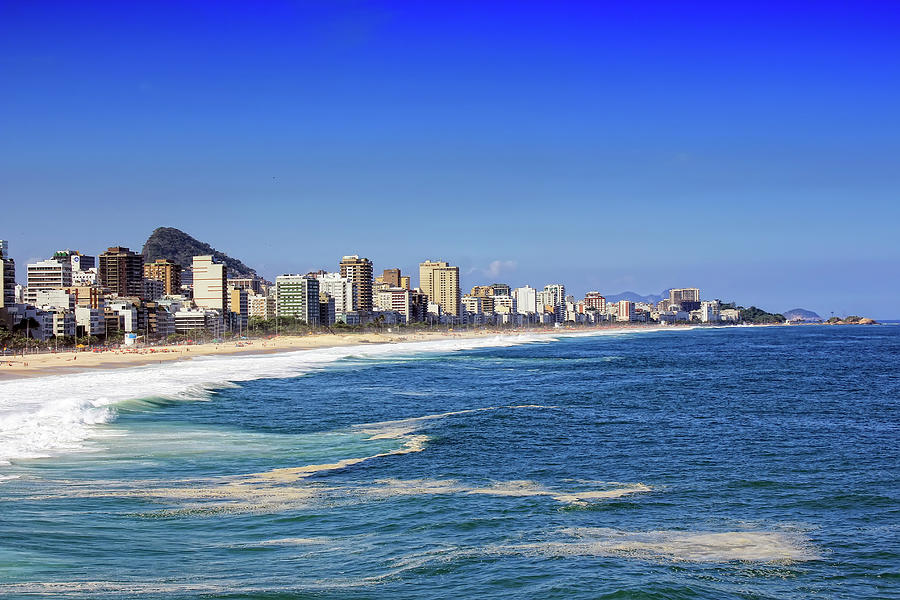 View Of Ipanema Beach By Antonello