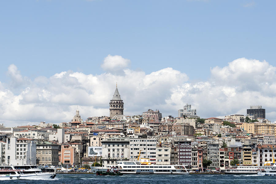 Nature Photograph - View of Istanbul by Ernesto Cinquepalmi