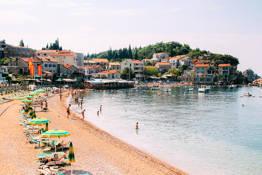 View of Kamenovo beach near Budva, Montenegro Photograph by Andrei Troitskiy View of Kamenovo beach near Budva, Montenegro Photograph by Andrei Troitskiy