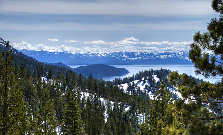 View of Lake Tahoe Photograph by Dianne Phelps