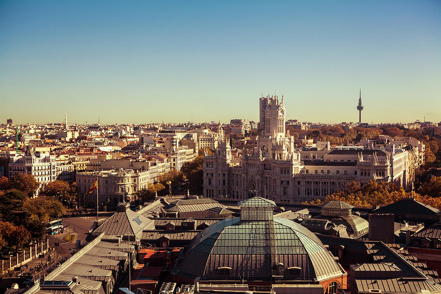 View Of Madrid, Spain Photograph by Yulia Reznikov