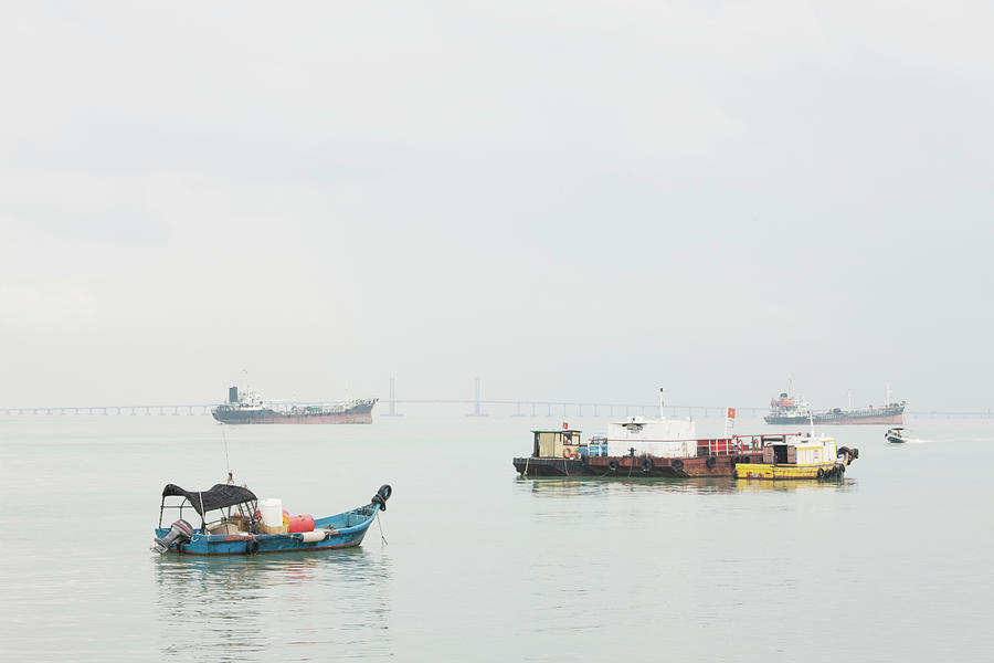 View Of Malacca Strait From Weld Clan Photograph by Laurie Noble View Of Malacca Strait From Weld Clan Photograph by Laurie Noble