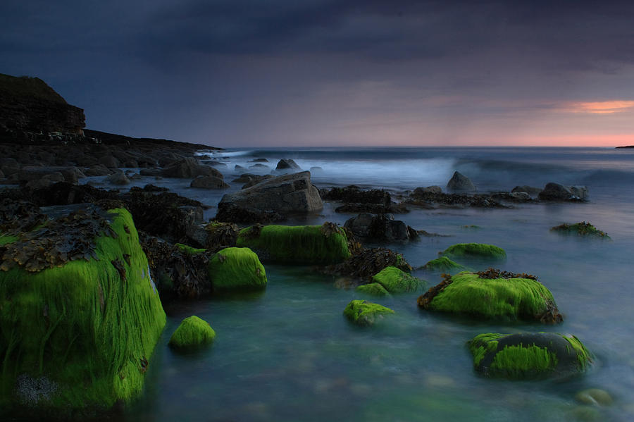 view of mystic Irish seashore Photograph by Peter Gau - Fine Art America