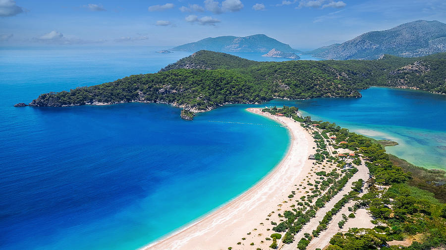 View of Oludeniz, Turkey Photograph by Nick Brundle Photography
