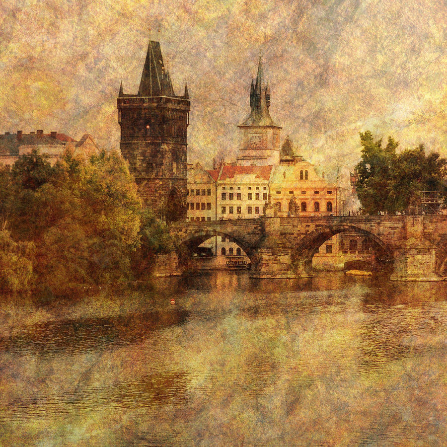 Prague Photograph - View of Prague by Greg Matchick