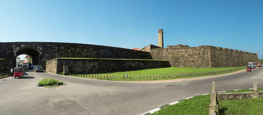 View Of Rampart Around Galle And New Photograph by Panoramic Images