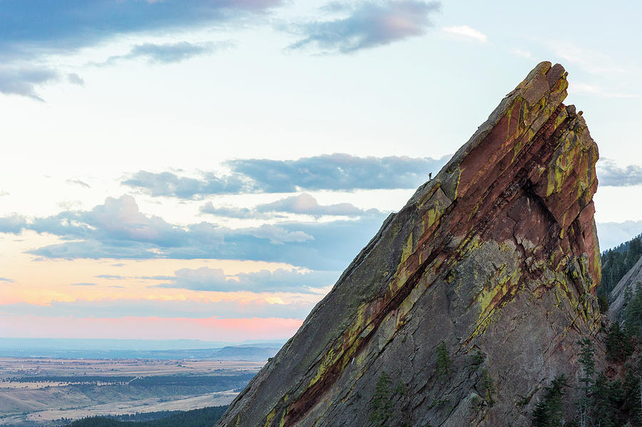 View Of Rock Formation, Flatirons Photograph by Will McKay View Of Rock Formation, Flatirons Photograph by Will McKay