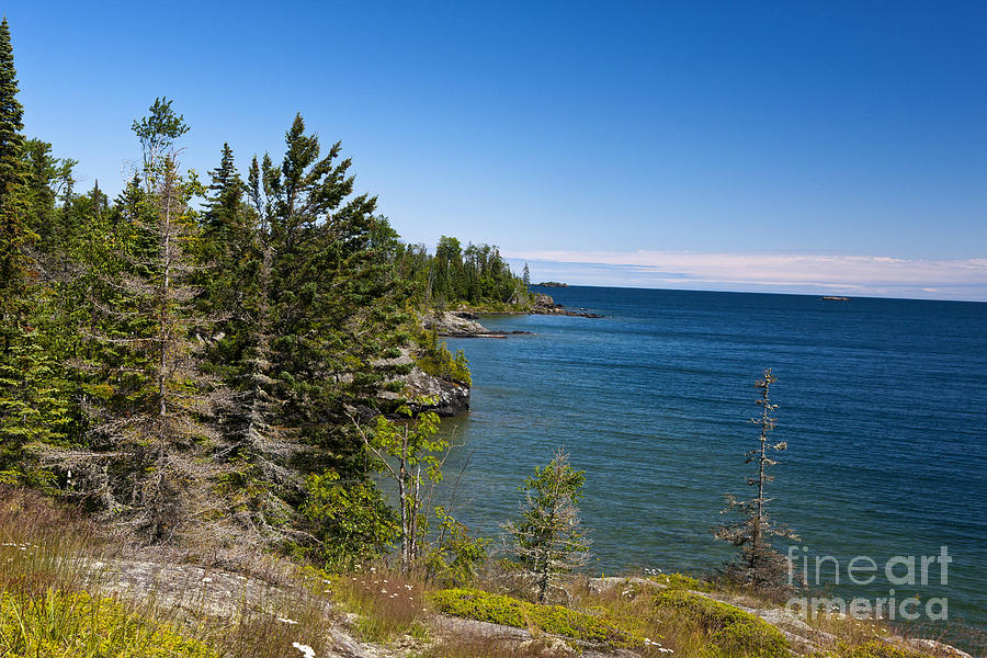 View Of Rock Harbor And Lake Superior Isle Royale National Park Photograph By Jason O Watson 2028