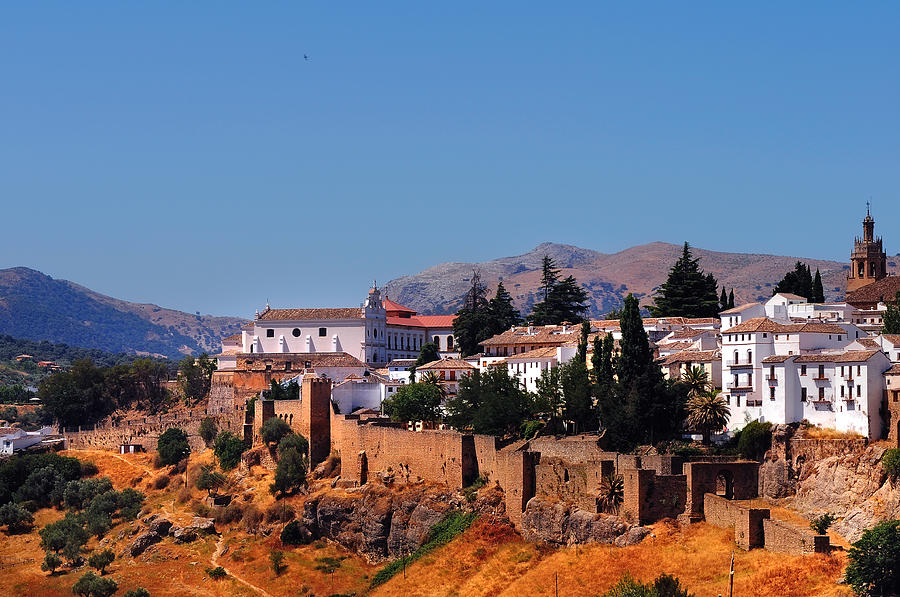 View of Ronda. Andalusia. Spain Photograph by Jenny Rainbow