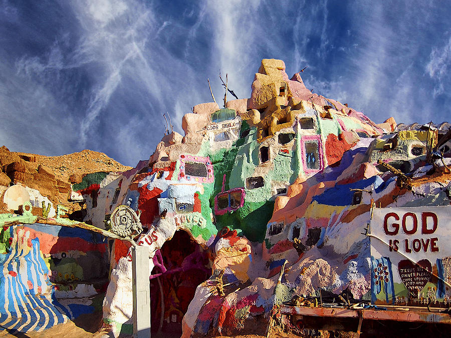 View of Salvation Mountain Photograph by Dominic Piperata