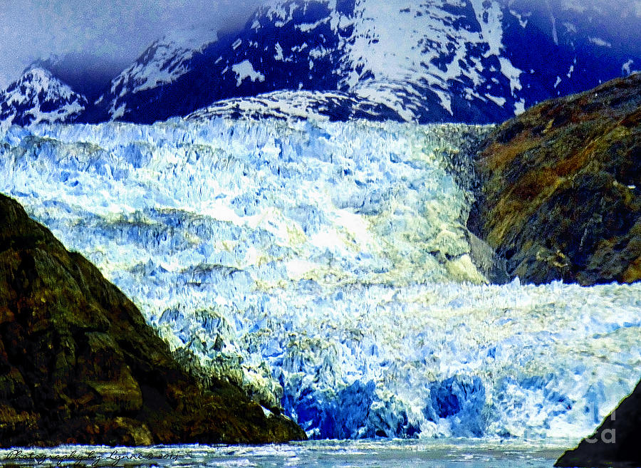 View Of Sawyer Glacier Photograph