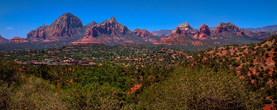 View of Sedona from the South Photograph by David Patterson