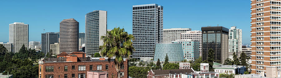 View Of Skylines, Oakland, Alameda Photograph by Panoramic Images