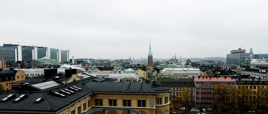 View Of Stockholm Downtown Photograph by Johner Images