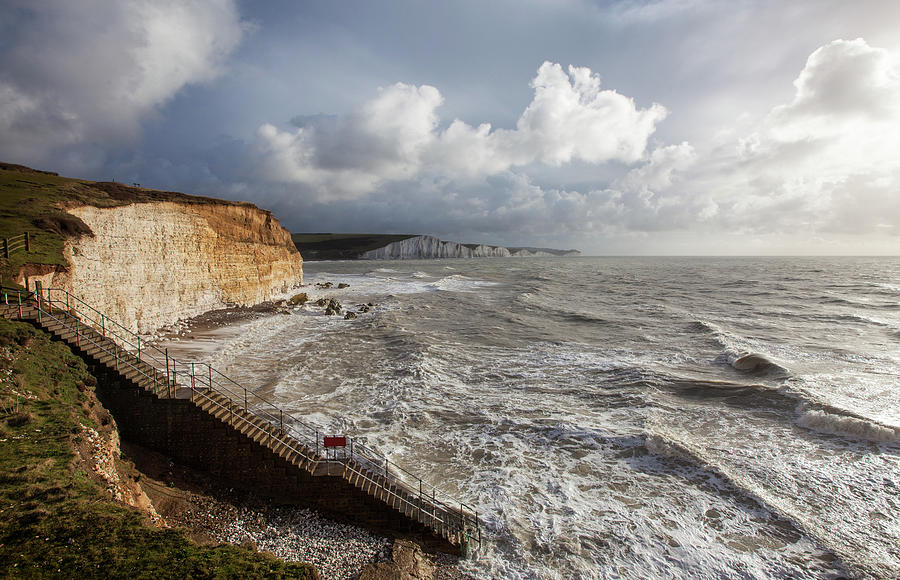View Of Sussex Coastline Photograph by Paul Mansfield Photography